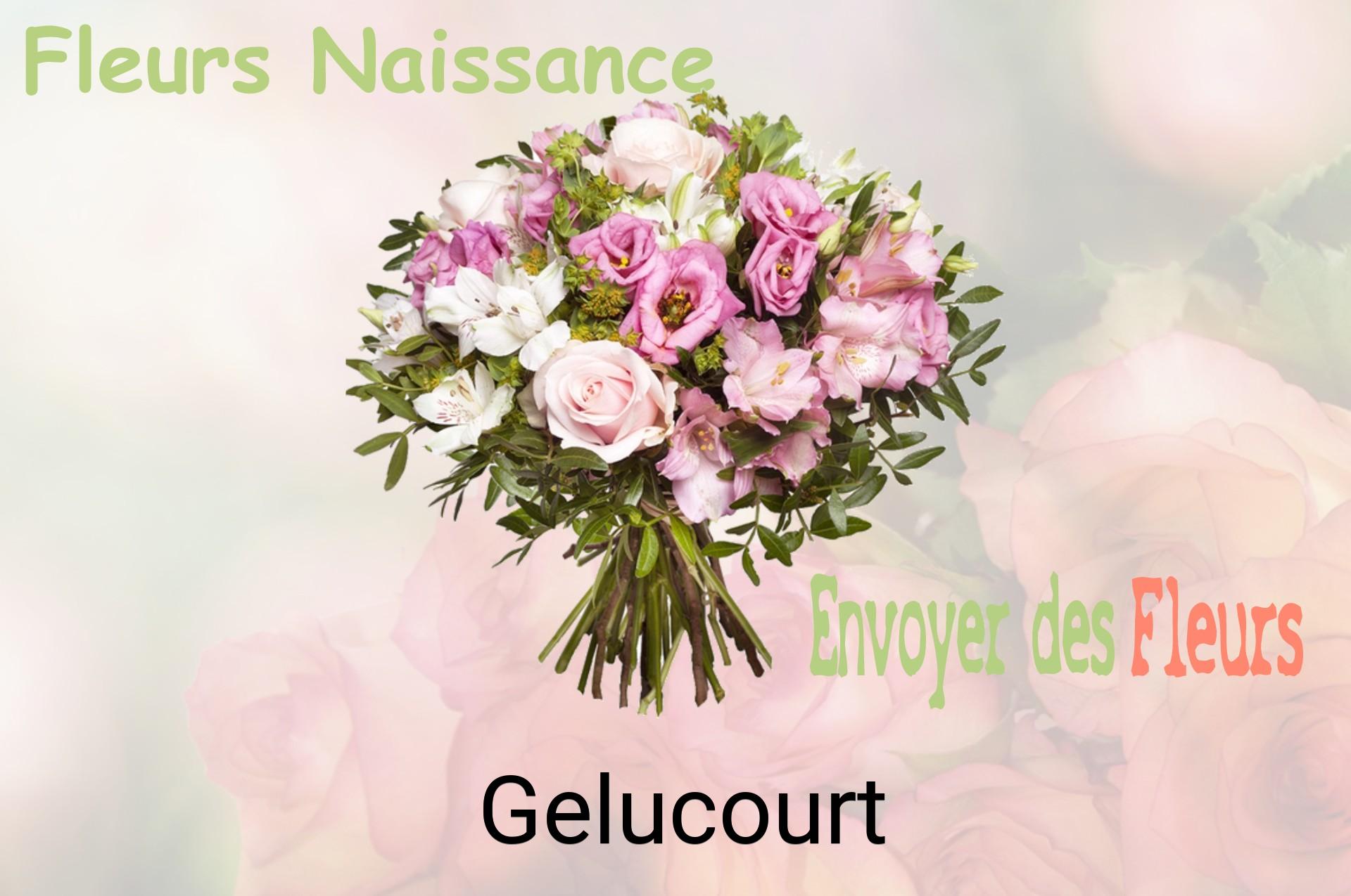 Bouquet de fleurs de naissance livré à Gelucourt